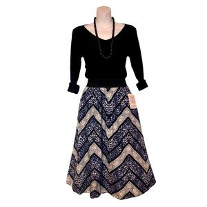 NWT LuLaRoe Lola Animal Print Chiffon Skirt